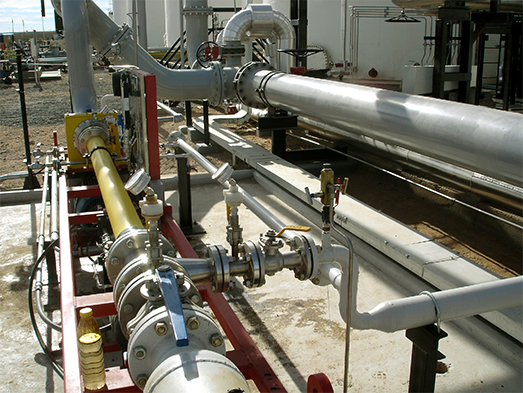 The Voraxial® 4000 Separator on the right processes between 4,000 to 17,000 barrels per day